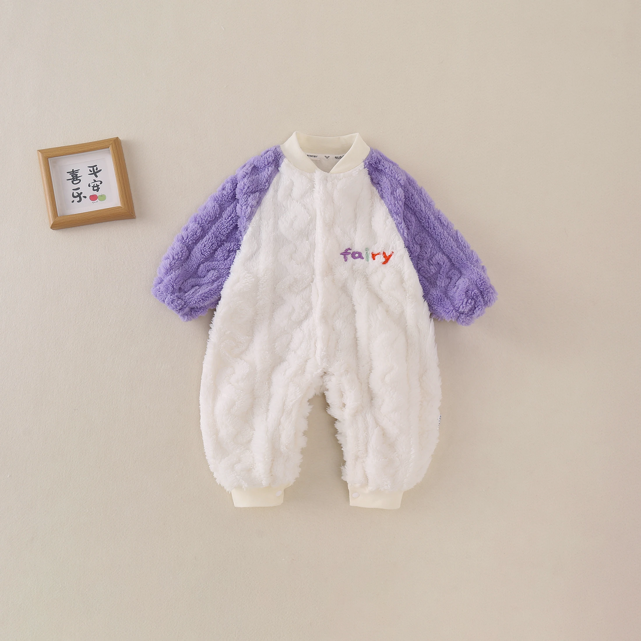 

Children‘s Warm Fleece Romper Jumpsuit 1st Birthday Outfit Baby Boy Girl Ropa de Bebe Elegante Robe Bébé Cadeau