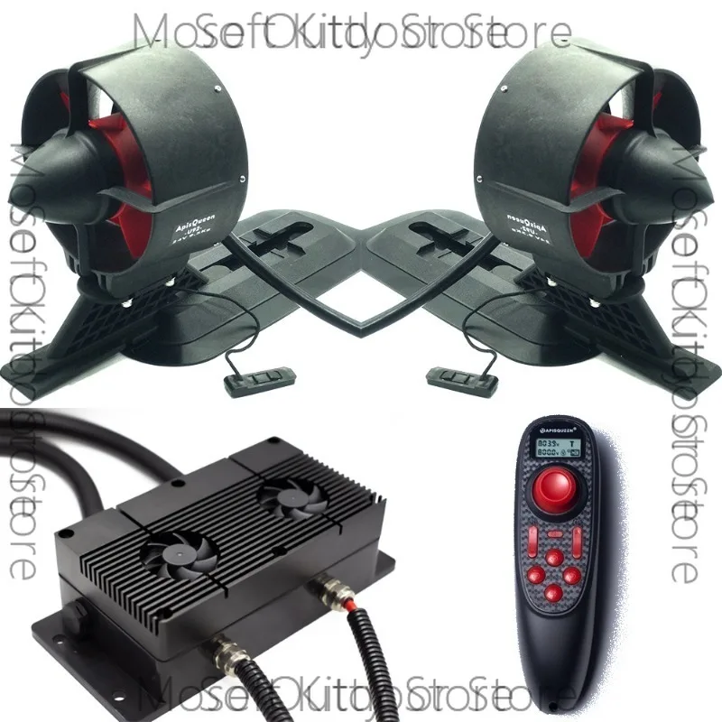 U92 Pro double hair set, underwater brushless thruster, fishing boat unmanned boat SUP marine use