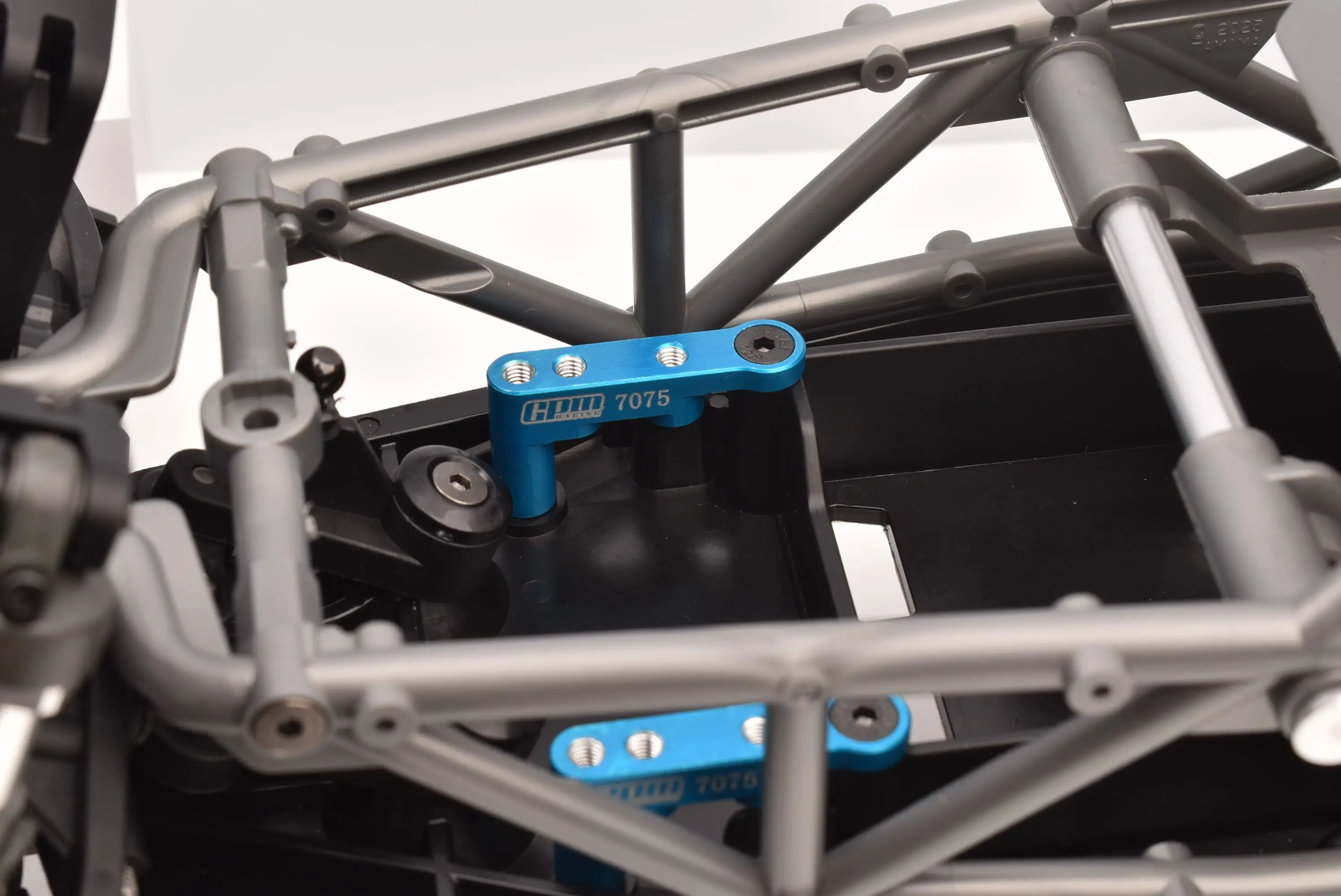 GPM aluminium 7075 servohouder voor TAMIYA 1/10 BBX BB-01 chassis 58719