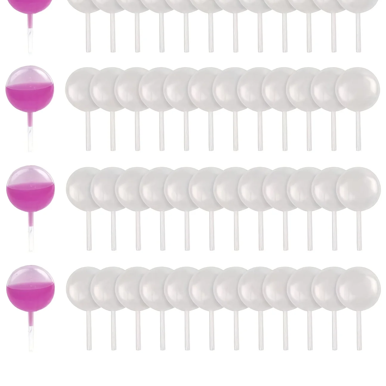 100 Stück Mini-Tropfer 0,14oz Einweg-Marmeladentropfer für Cupcakes, Saucen, Quetschpipetten, Dessert-Dekorationswerkzeuge – Detail 3