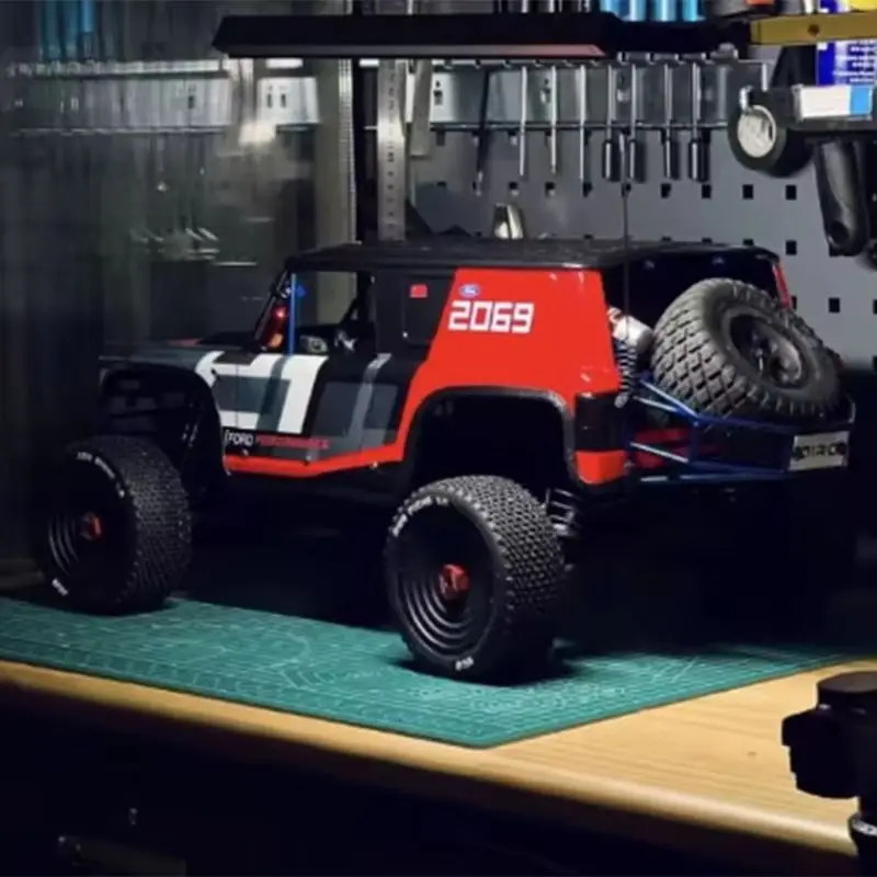 MJX Hyper Go H12P Bronco 1/12 Rock Crawler RC modelo de Control remoto coche de alta velocidad 4WD vehículo todoterreno simulado RTR