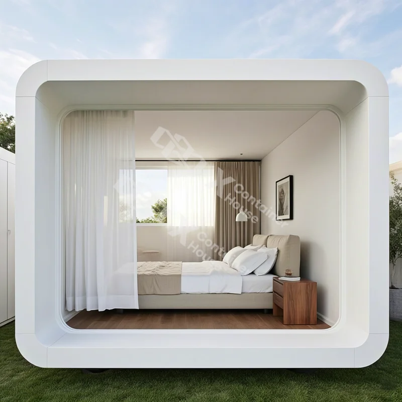 Rumah Kabin Rumah Baja Rumah Kontainer Prefabrikasi Mewah Kit Solusi Hidup Modern Semua Musim Desain Villa Prefab DIY Kecil