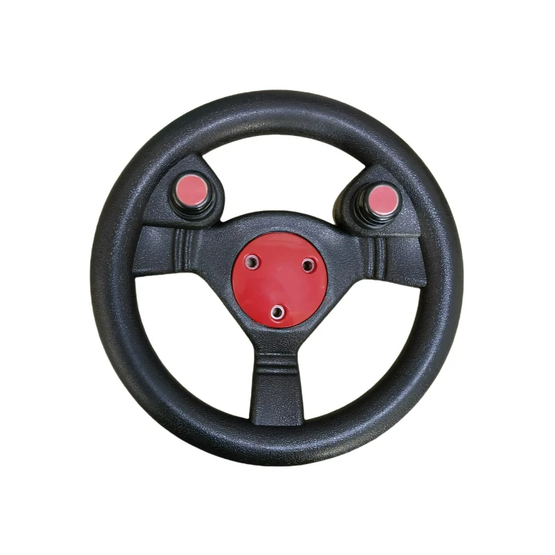 

Racing Game Steering Wheel Red Cover Button for Arcade Machine Compatible with Rocket Racer