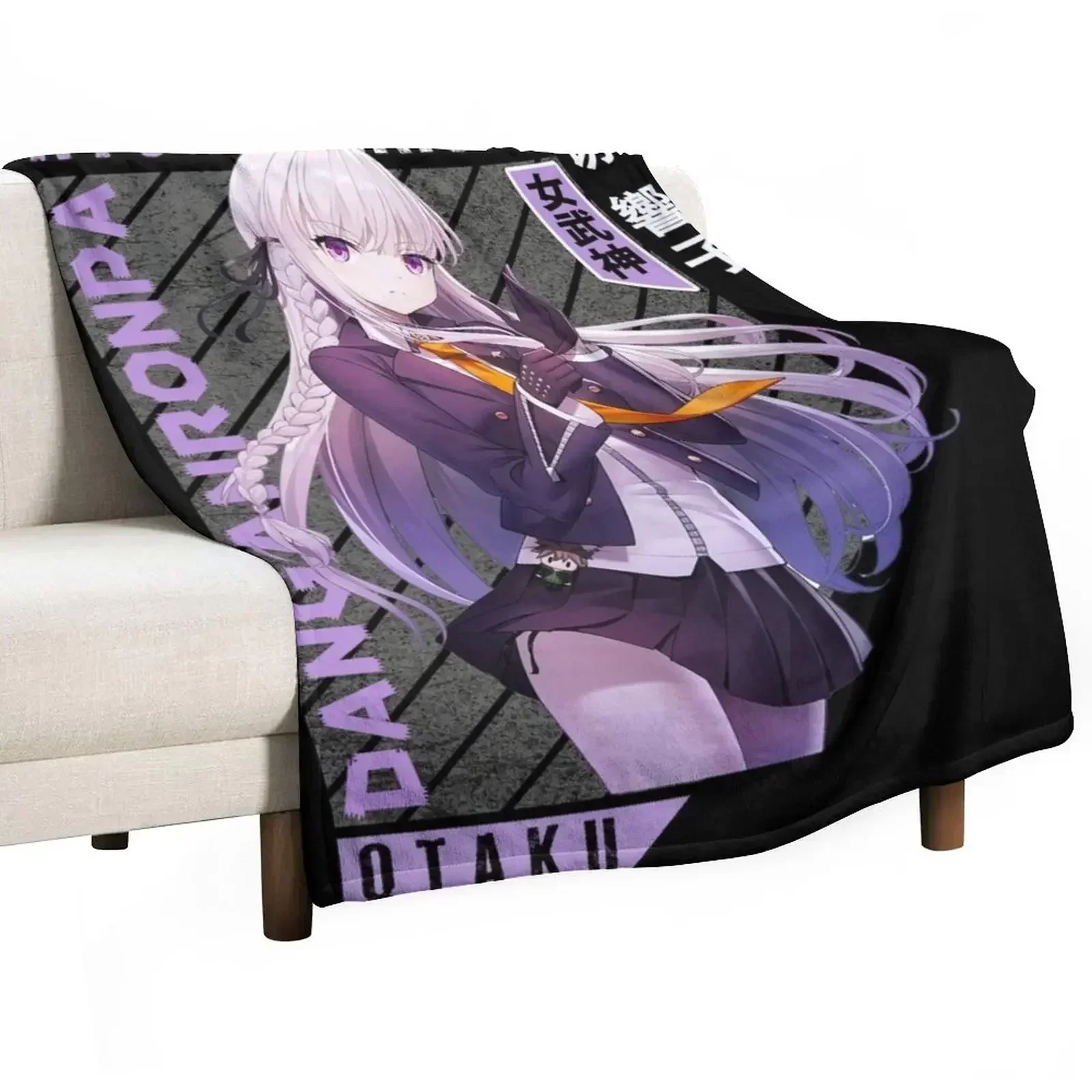 Kyoko Kirigiri Throw Blanket Hairys Thermals For Travel Blankets