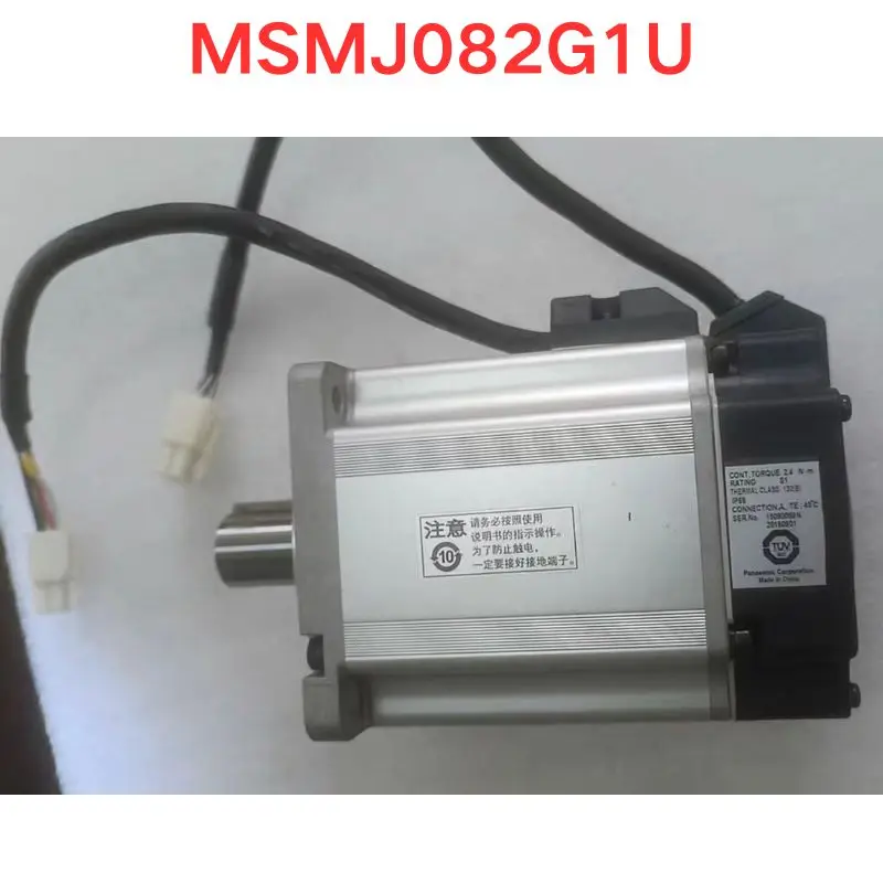 Used MSMJ082G1U servo motor  Function check OK