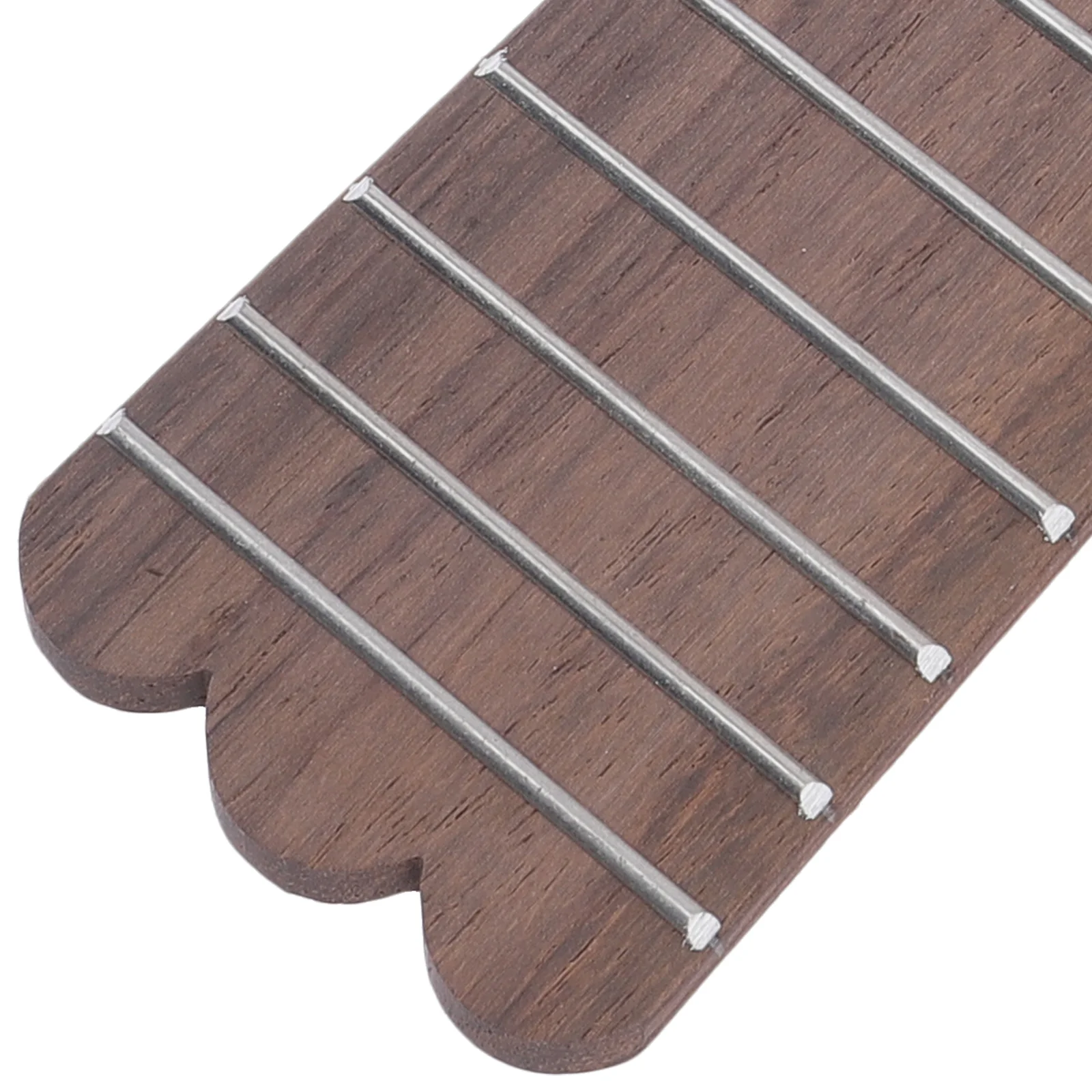 Ukulele Fingerboard Plate for Guitar Fret Simple Wood Replacement Fretboard Parts