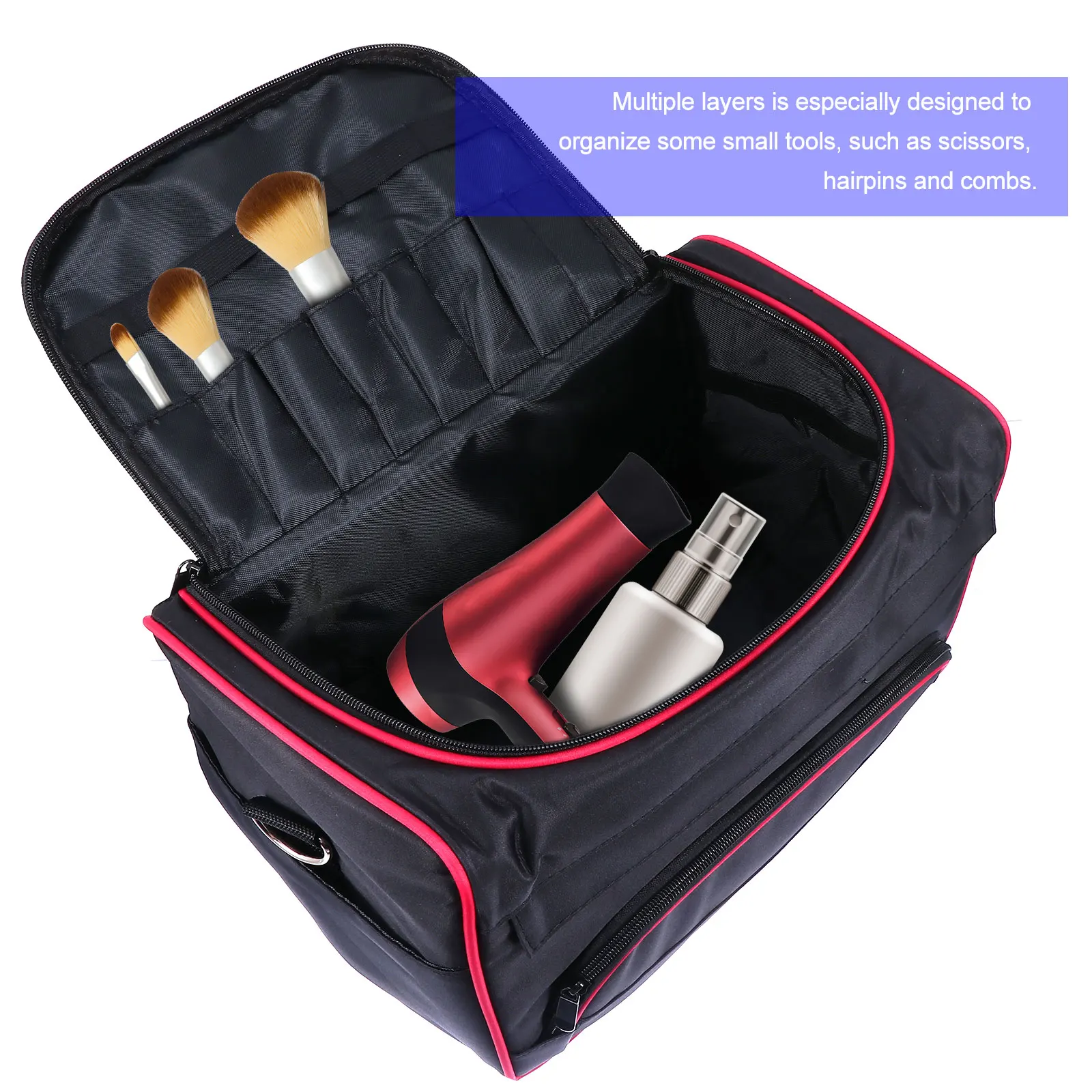 

Professional Hairdressing Bag Canvas Multi Pocket Large Capacity Scissor Tool ganizer Travel Toiletry Storage Wear Resistant