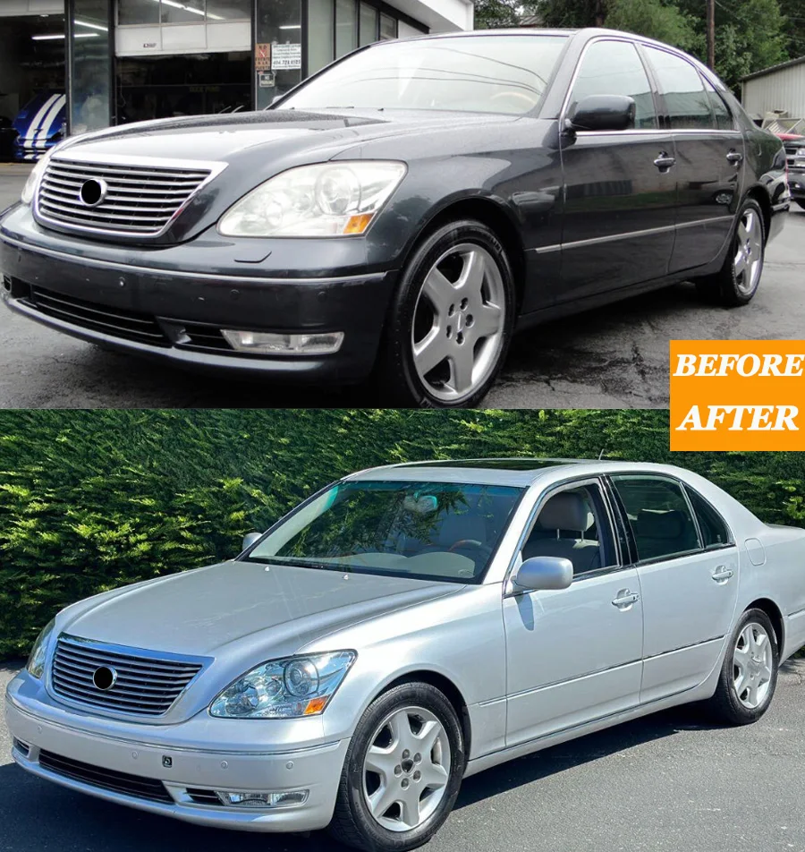 Headlamp Clear Lens Cover For Lexus LS430 2004 2005 2006 Left Right Headlight cover Replace Car Lights shell lampshade