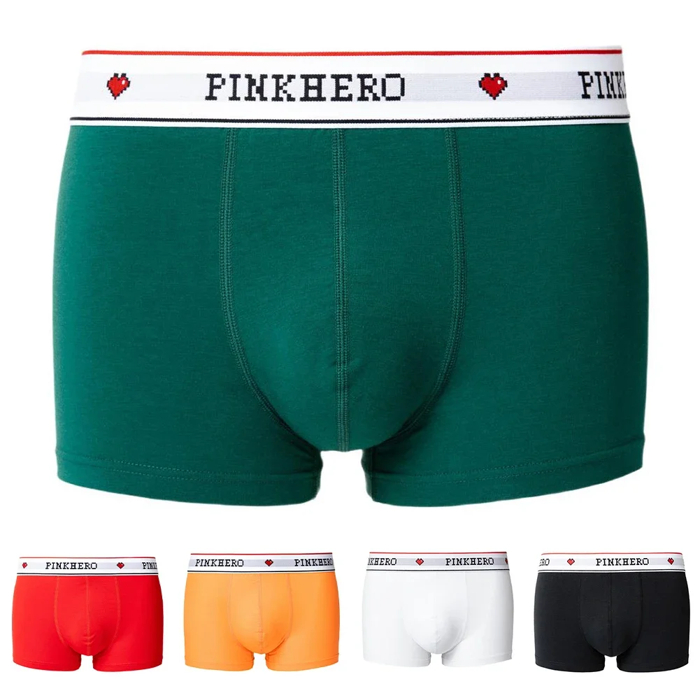 ملابس داخلية كلاسيكية للرجال بلون سادة من القطن قابلة للتنفس، ملابس داخلية، نمط مريح وخفيف الوزن #6