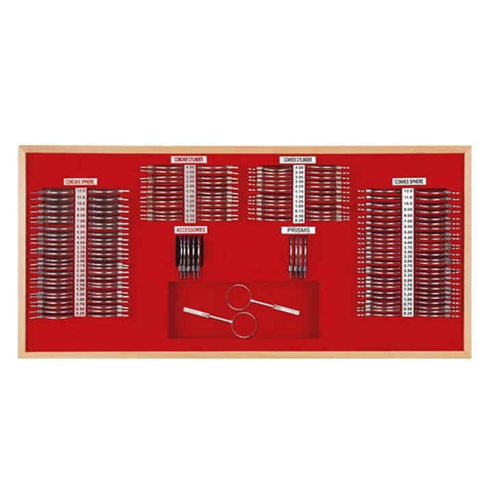 LJ-158 China ophthalmic equipment optical optometry trial lens set