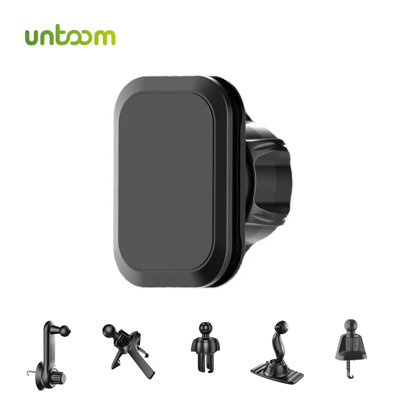 

Untoom Universal Magnetic Car Mobile Phone Holder Accessories Strong Magnet Car Cellphone Bracket for 17mm Ball Head Base Mount