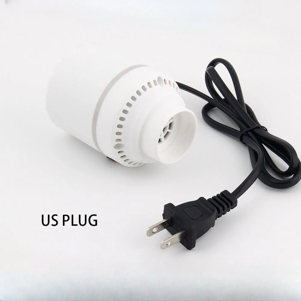 

ABS Compressed Bag Electric Pump Space Saving Labor Saving Electric Vacuum Bag Pump Powerful Inflatable