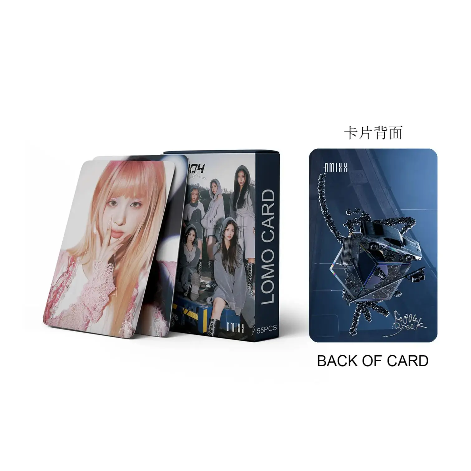 55szt Kpop Nmixx Lomo Cards 2nd EP BREAK Photocard New Album Photo Print Cards Set Fans Collection