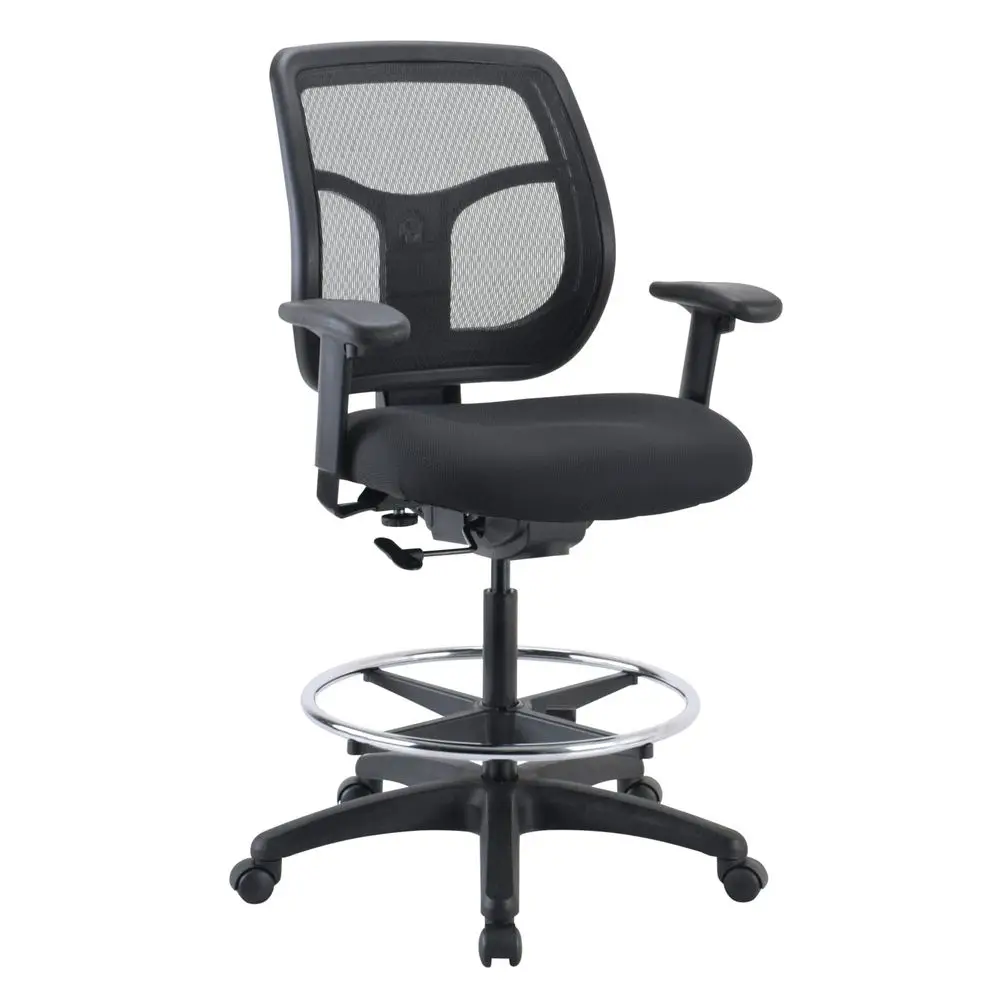 

Seating Apollo Drafting Stool, Black