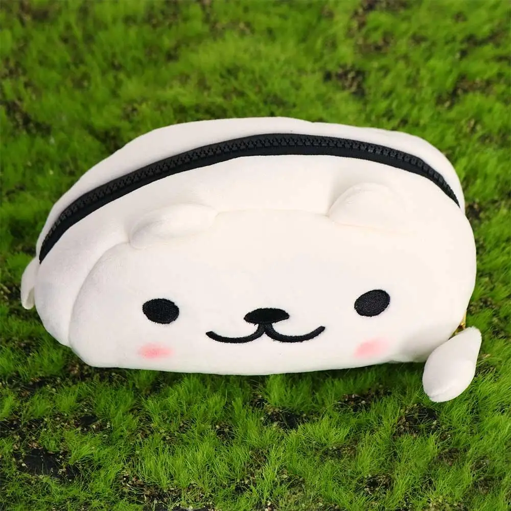 

Makeup Organizer Large Capacity Cartoon Cat Handbook Bag Cat Pencil Bags Stationery Organizer Plush Pencil Bag Cosmetic Cases