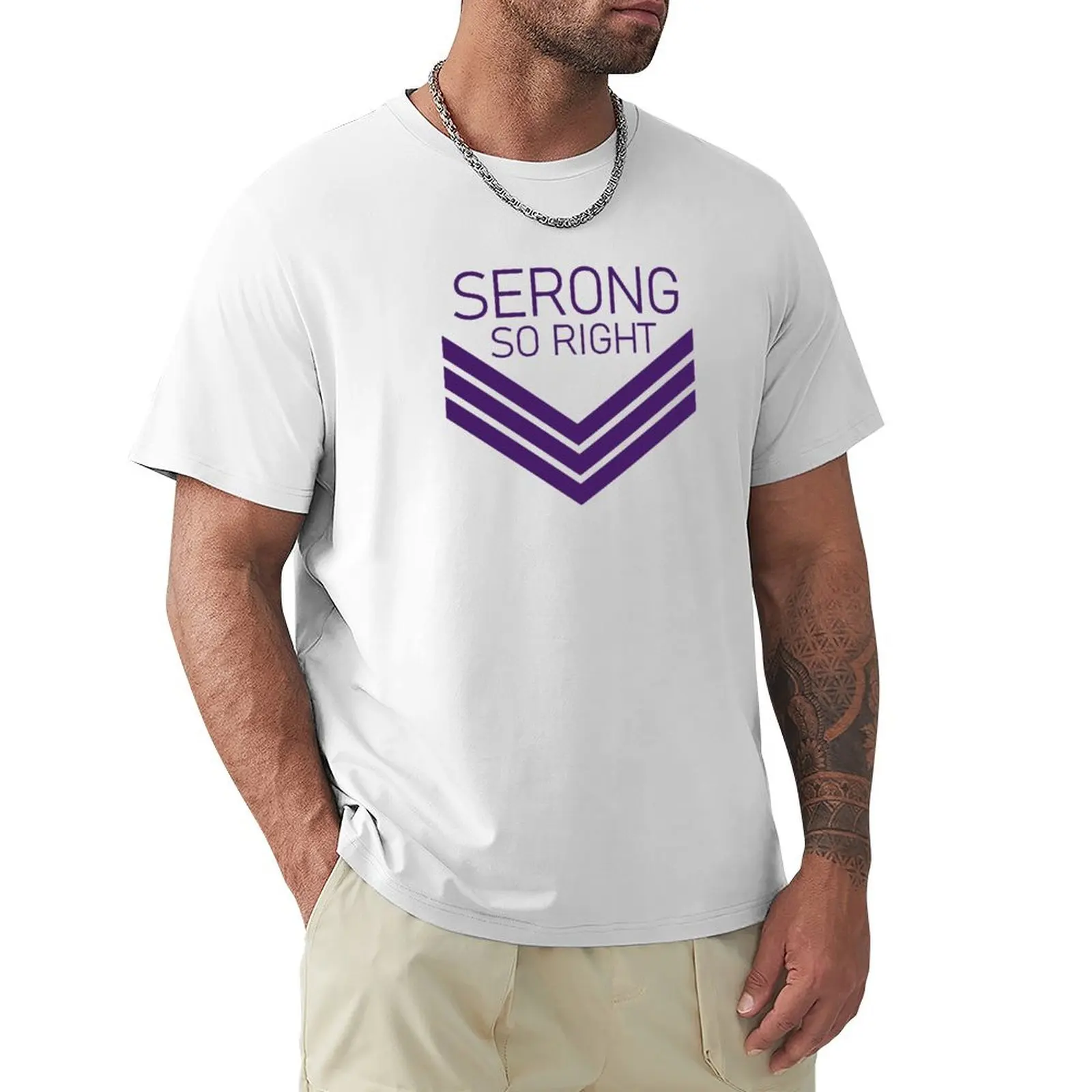 CALEB SERONG T-shirt Short sleeve tee summer top t shirt for men