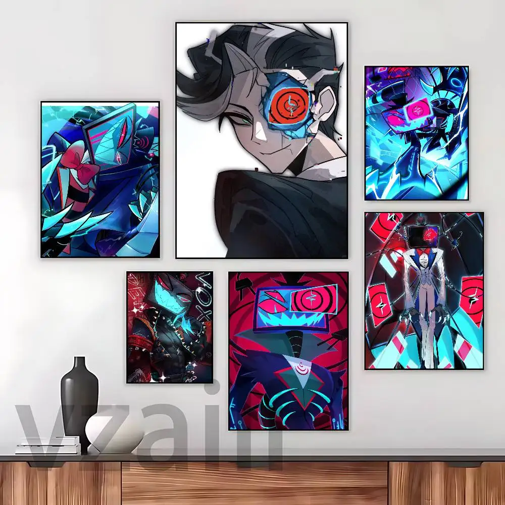 V-Vox Big D-Demon Wall Art Poster Print Wall Decor for Living Room Bedroom Home Decoration
