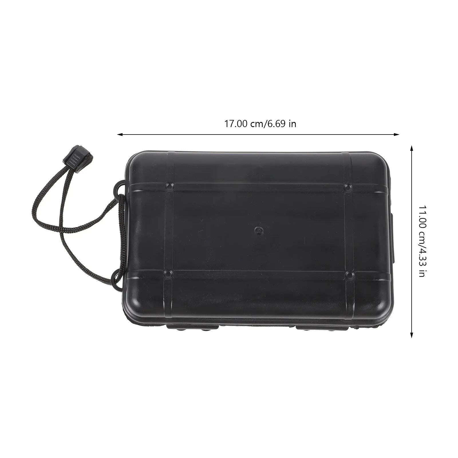 

Waterproof Seal Box For Watch Storage Outdoor Travel Case Dustproof Shockproof Single Watch Organizer Plastic Hard Shell Pouch