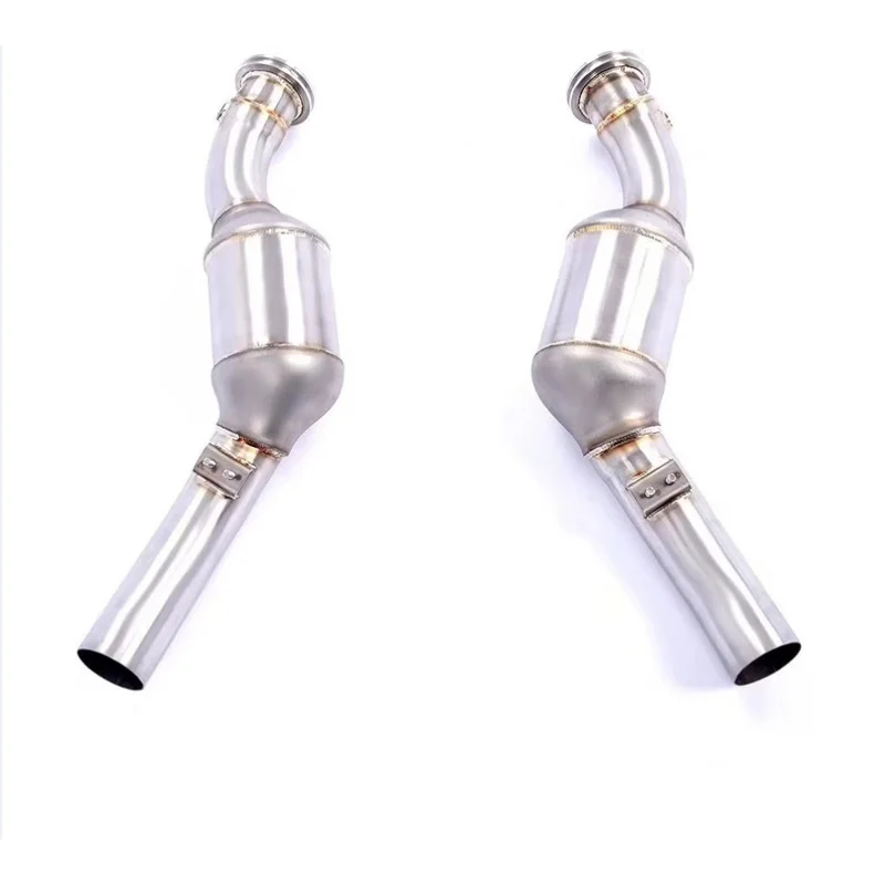 

Head Section High flow Pipes Exhaust Pipes branch downpipe Exhaust Pipe with catalyst for Maserati Quattroporte 3.0T