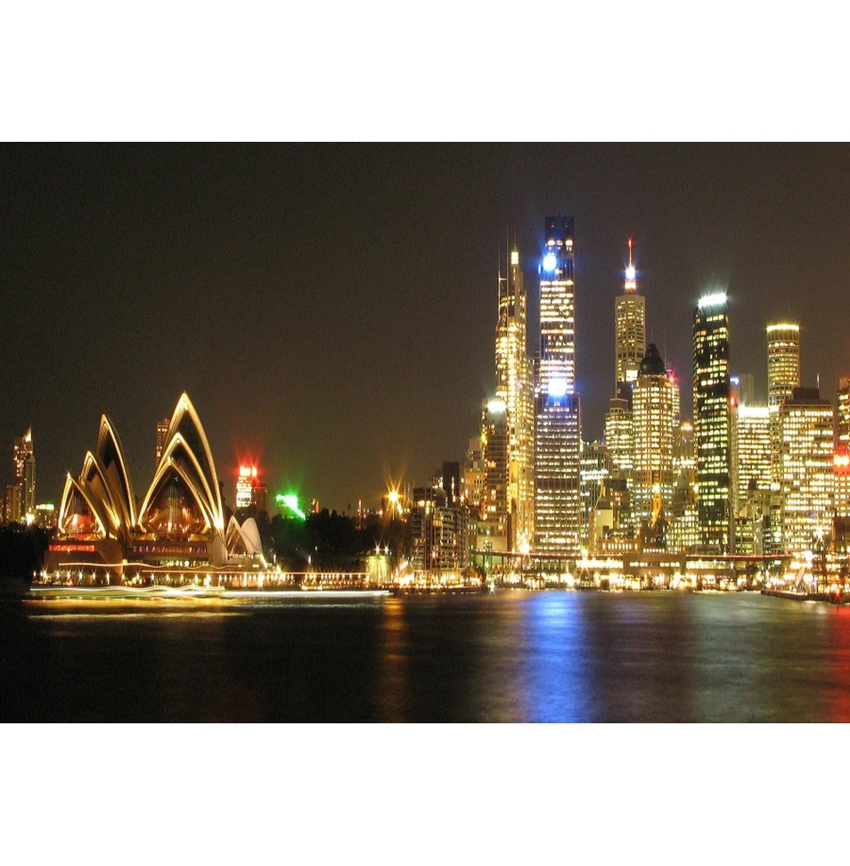 Modern City Buildings Backdrop Art Architecture Kids Adult Travel Portrait Photography Background Decor Banner Photo Studio Prop