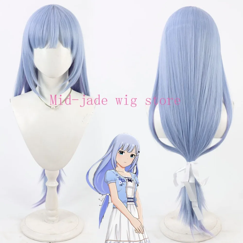 Anime Tsumugi Shiraishi Cosplay Wig Two Tone Hair for Valentine Idol Event and Photo Shoot Halloween Role Playing Party