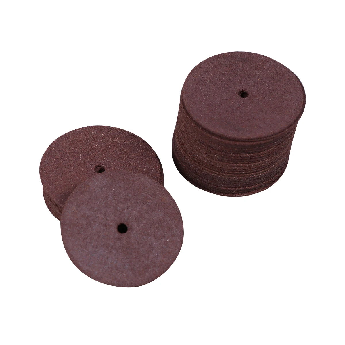 

36pcs 24Mm Heavy Duty Abrasive Cutting Discs For Ceramics High Speed Grinding Wheels Tool Red Color