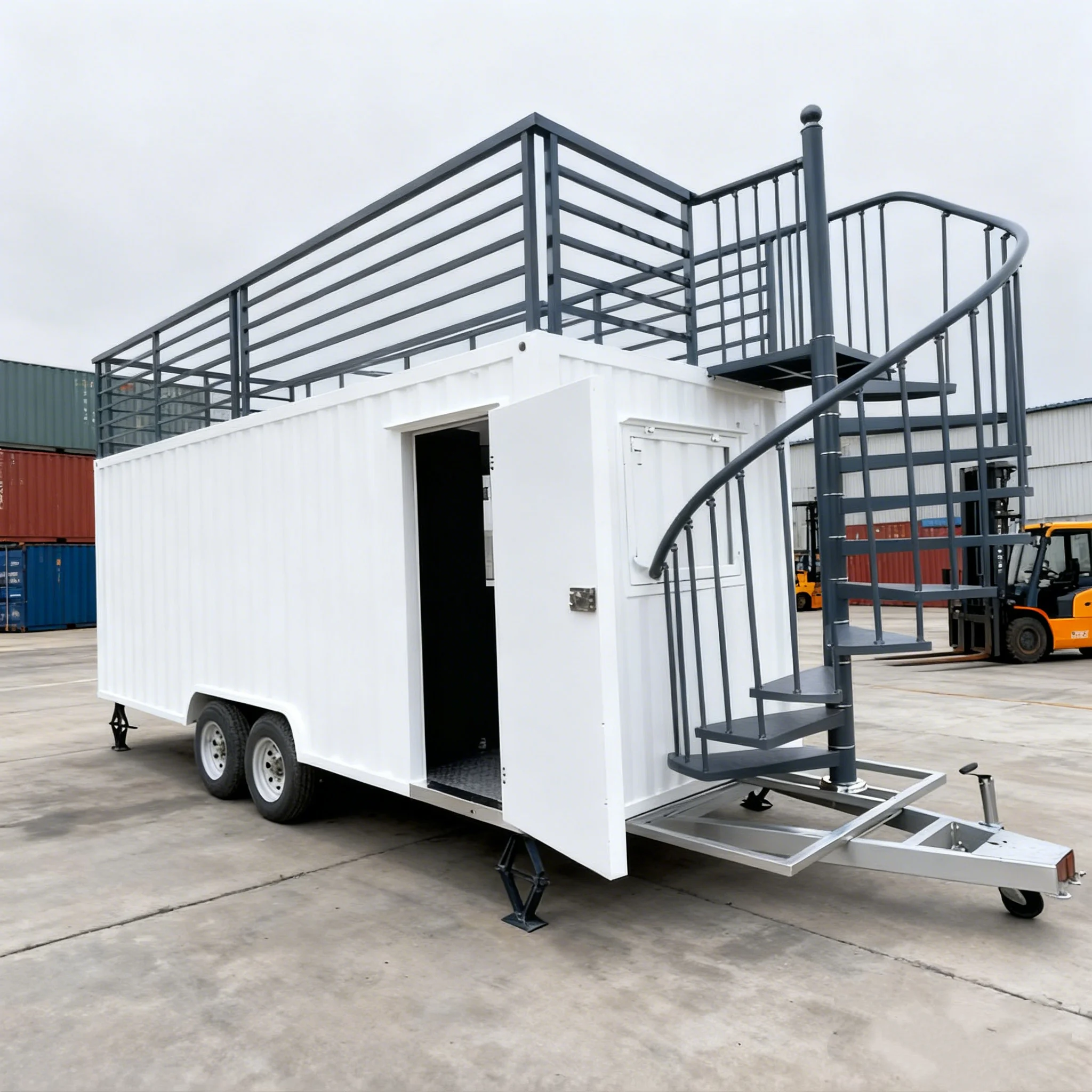 

Best Selling Food Trailer Prefabricated Container Restaurant With Kitchen Shipping Container Food Truck