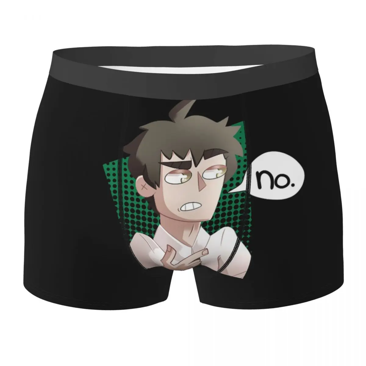 

Трусы-боксеры, шорты Danganronpa Hajime Hinata, мужские вентилируемые трусы для мужчин, подарки бойфренду