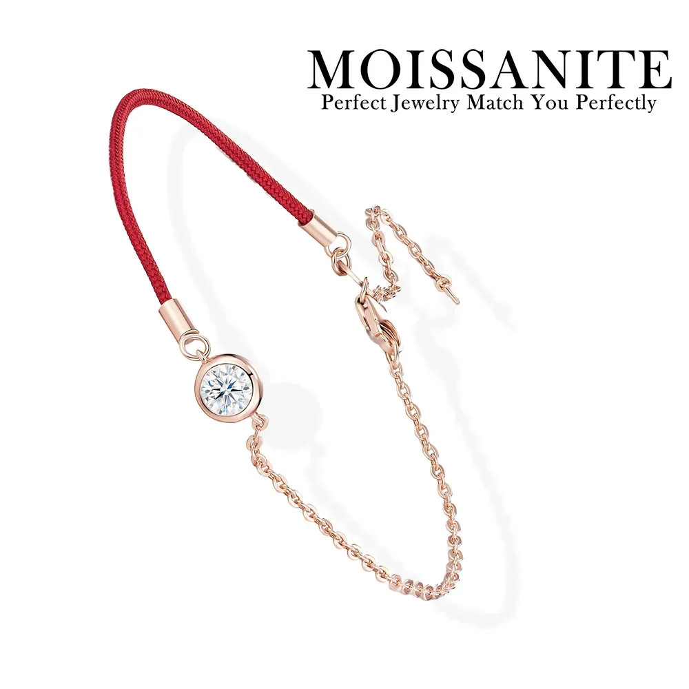 

0.5 Ct D Color 3EX Moissanite Bracelet Diamond Like Sparkle In Sterling Silver The Perfect Valentine Gift