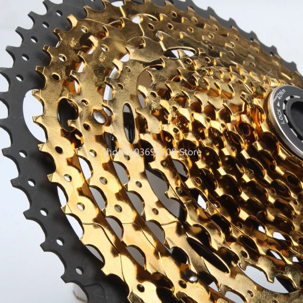 12 Speed 11-52t Big Tooth Expansion Flywheel Bicycle Cassette Sprocket Golden