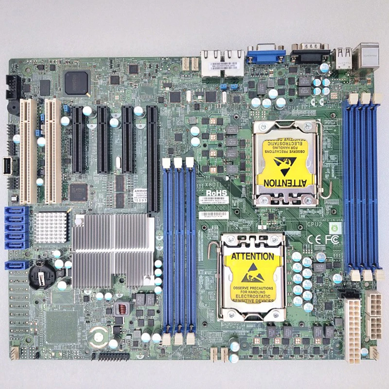 Server Motherboard For Supermicro LGA1366 5600 Fully Tested X8DTL-i