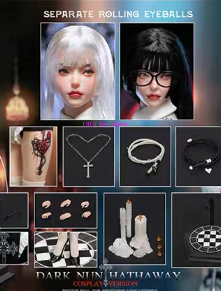 1/6 Longshan Heavy Industry Dark Nun Hathaway LS2024-04C cosplay version Deluxe version
