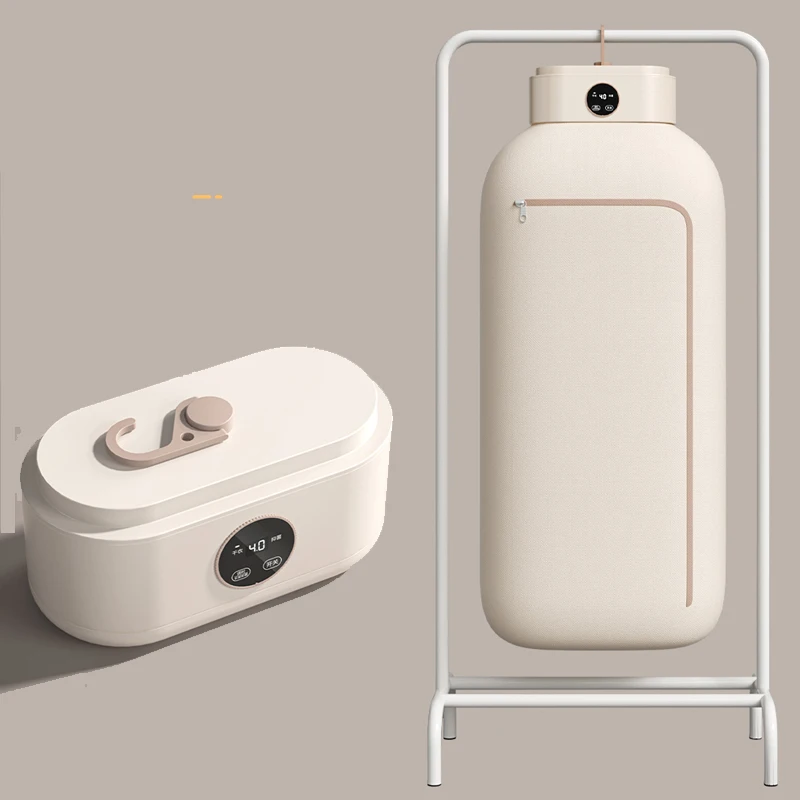 Travel Hotel Use Small Smart 4 Drying Modes Large Capacity Foldable Compact Portable Electric Clothes Dry for Whole Family
