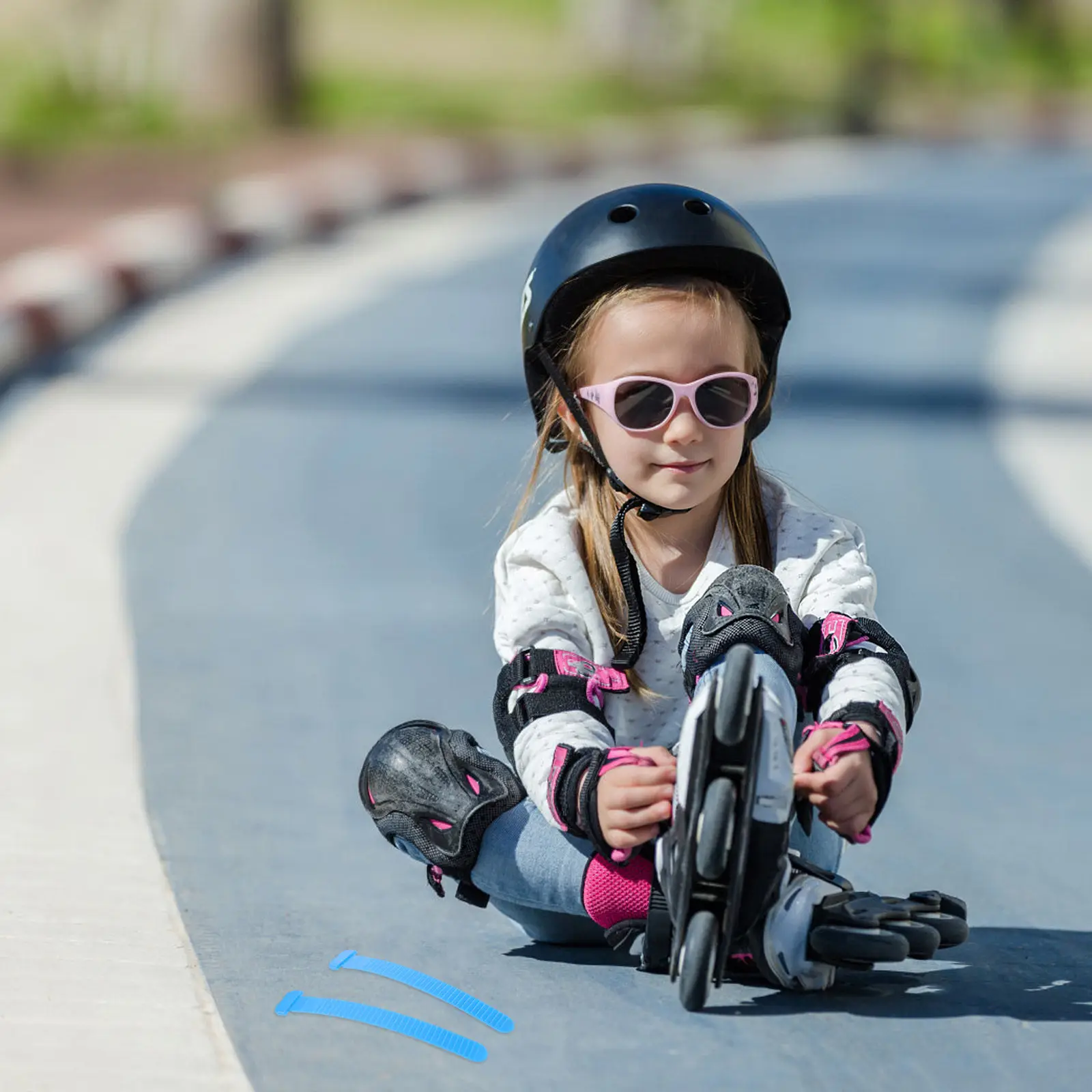 

2Pcs Vibrant Roller Skate Binding Straps Replacement Universal Snowboard Binding Ladder Strap Adjustable Ratchet Buckle