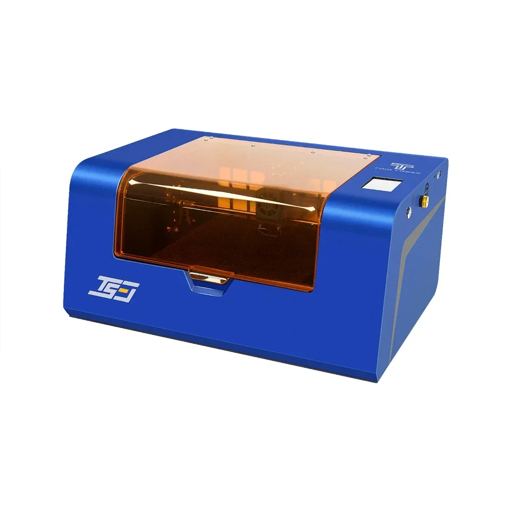 TS3 80W Laser Engraving Machine CNC Metal  Engraver Assembly-Free Built-in Smoke Purification Honeycomb panel