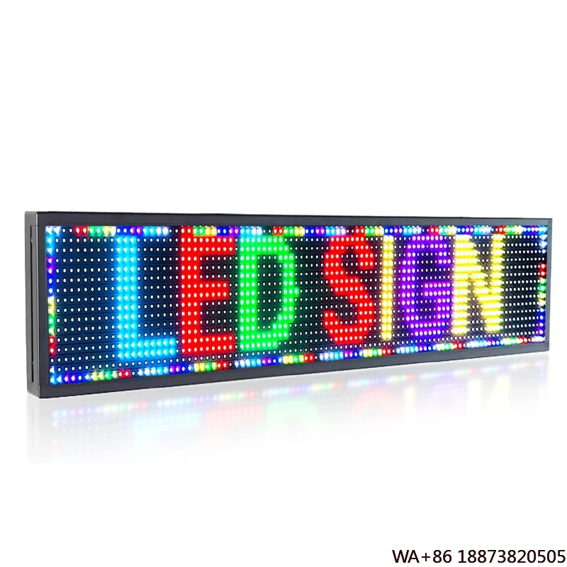 Indoor and Outdoor Led Display Customized Indoor and Outdoor Light-emitting Screen Luminous Scroll Screen