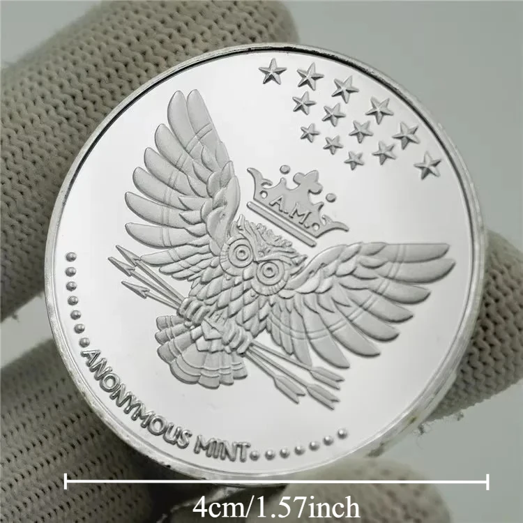 4cm Souvenir Coin Greek Mythology Medusa Commemorative Coin Collectibles Great Gift