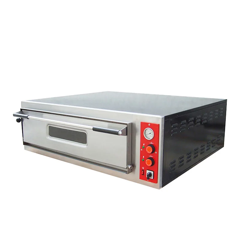 Household Simultaneous Italian Pizza Oven Volcanic Slate Single Layer Ratio Stainless Steel Kiln