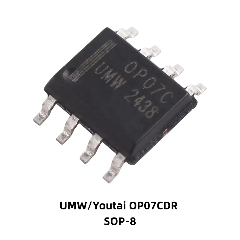 Mindestbestellmenge 10 Stück. Direkter Einbau des OP07 OP07CP rauscharmen Operationsverstärkers DIP8 Operationsverstärker-IC-Chip SOP-8. – Detail 3