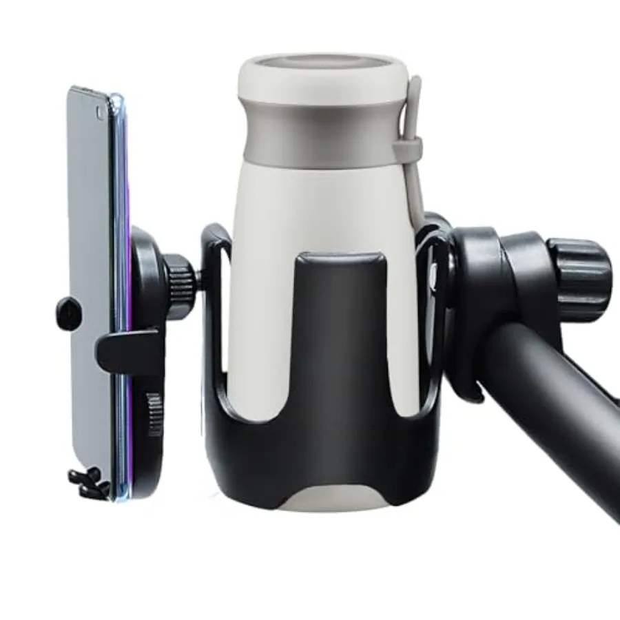 

Mic Stand Cup Phone Holder 2in1 Beverage Device Accessory for Dance Studios Bands Symphonies Opera Rehearsals Stage Performance