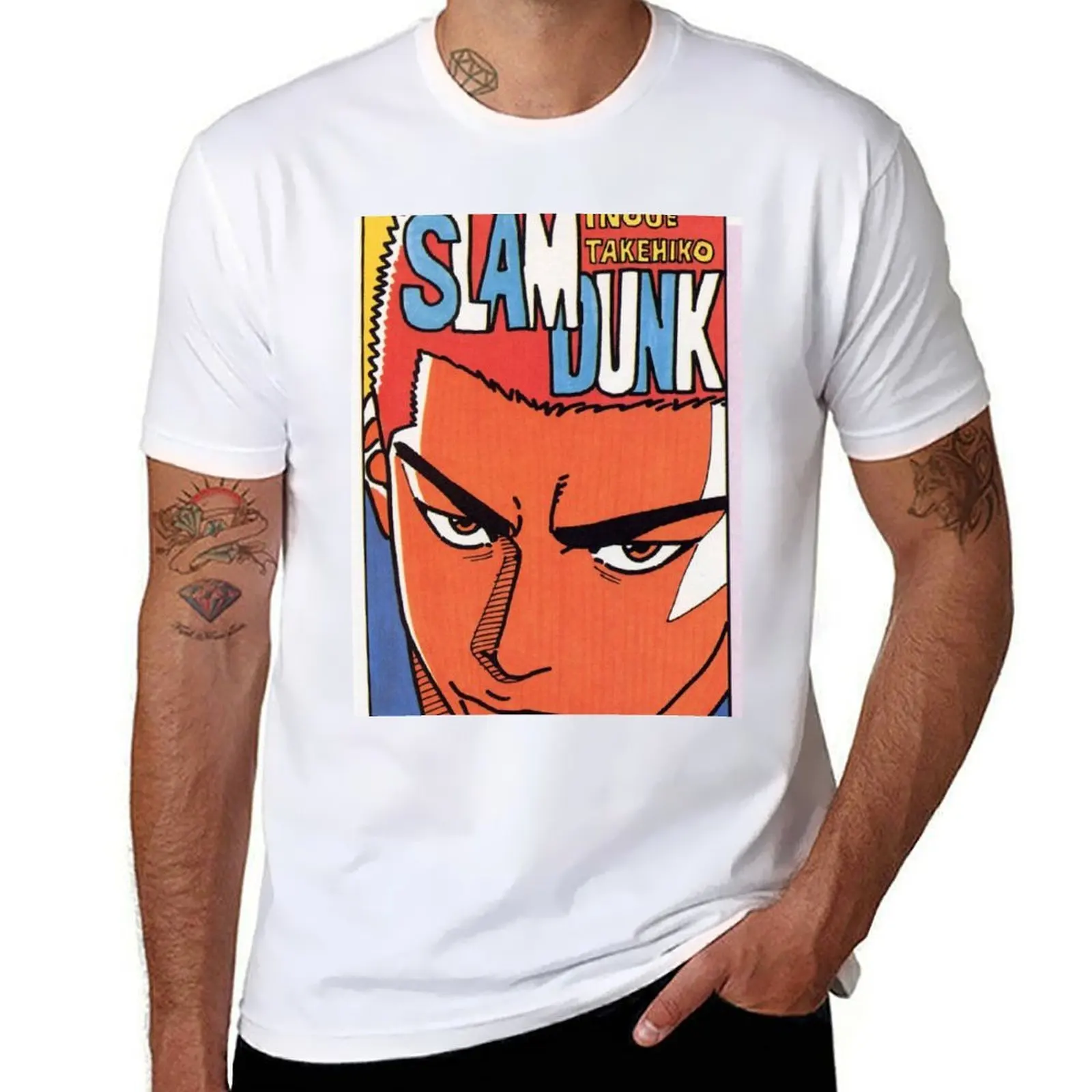 Manga Panel (SlamDunk) T-Shirt t shirt men 100% cotton luxury brand man t shirt luxury T-Shirt