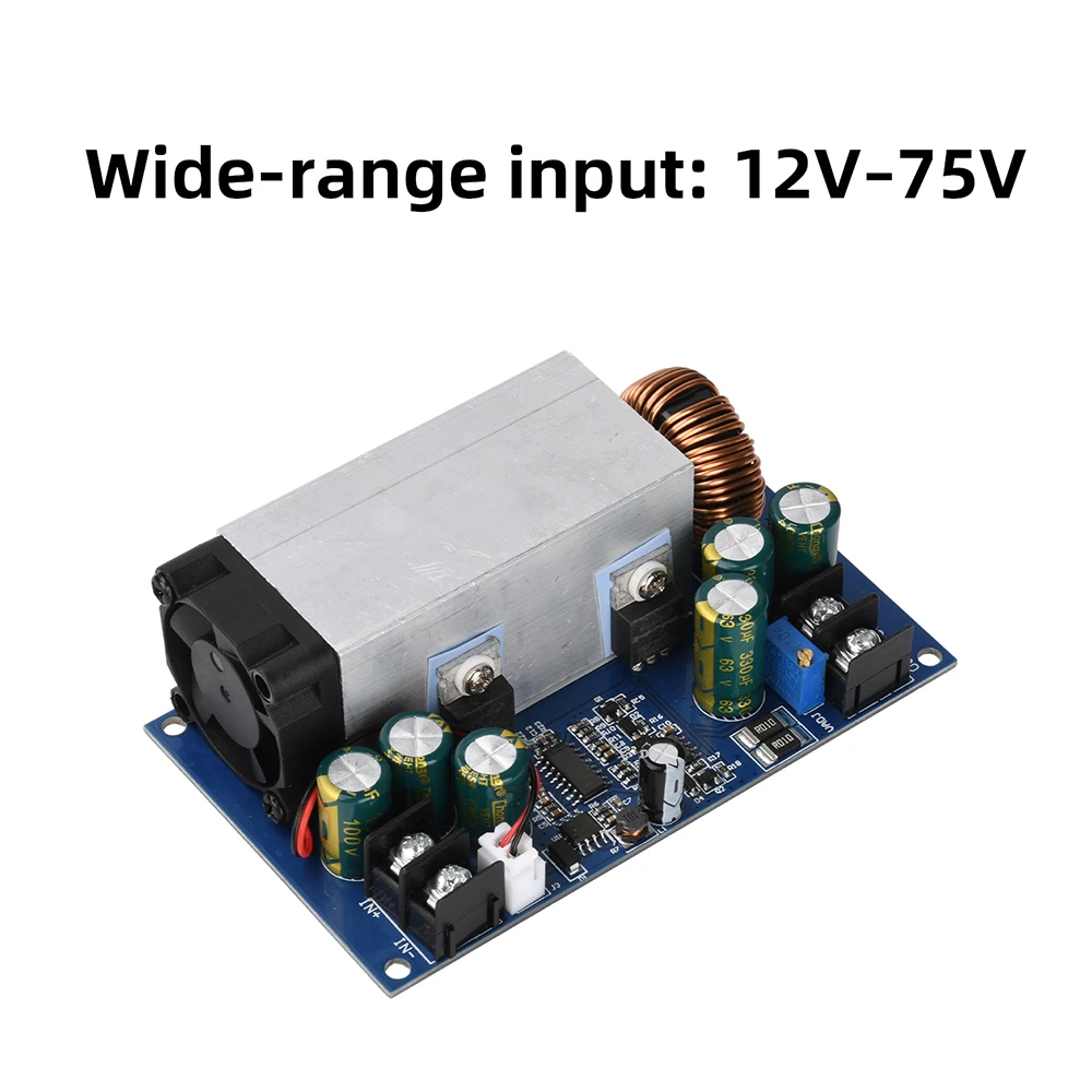 Buck Converter 600W 25A DC-DC 12V-75V TO 5V 19V 21V 24V 48V Adjustable Buck Converter Step-Down Power Module DIY Buck Regulator image 5
