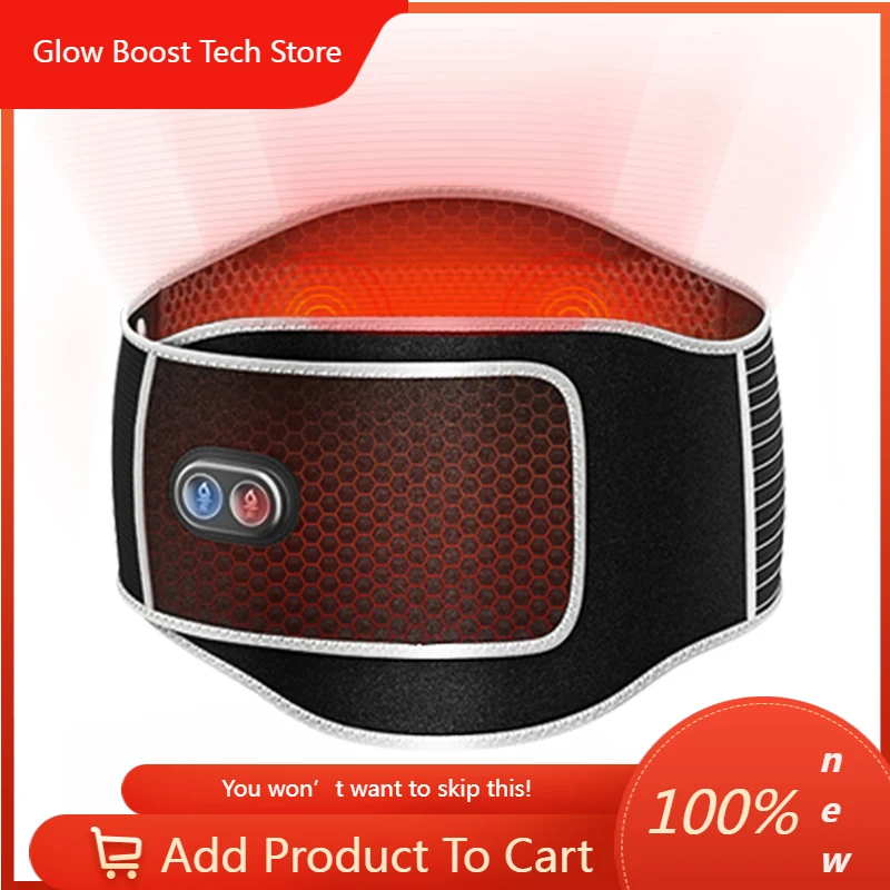 

NYSmart Library Best Selling Double-sided Red Light Heating Belt Relieves Cramp Pain And Waist And Abdominal Discomfort