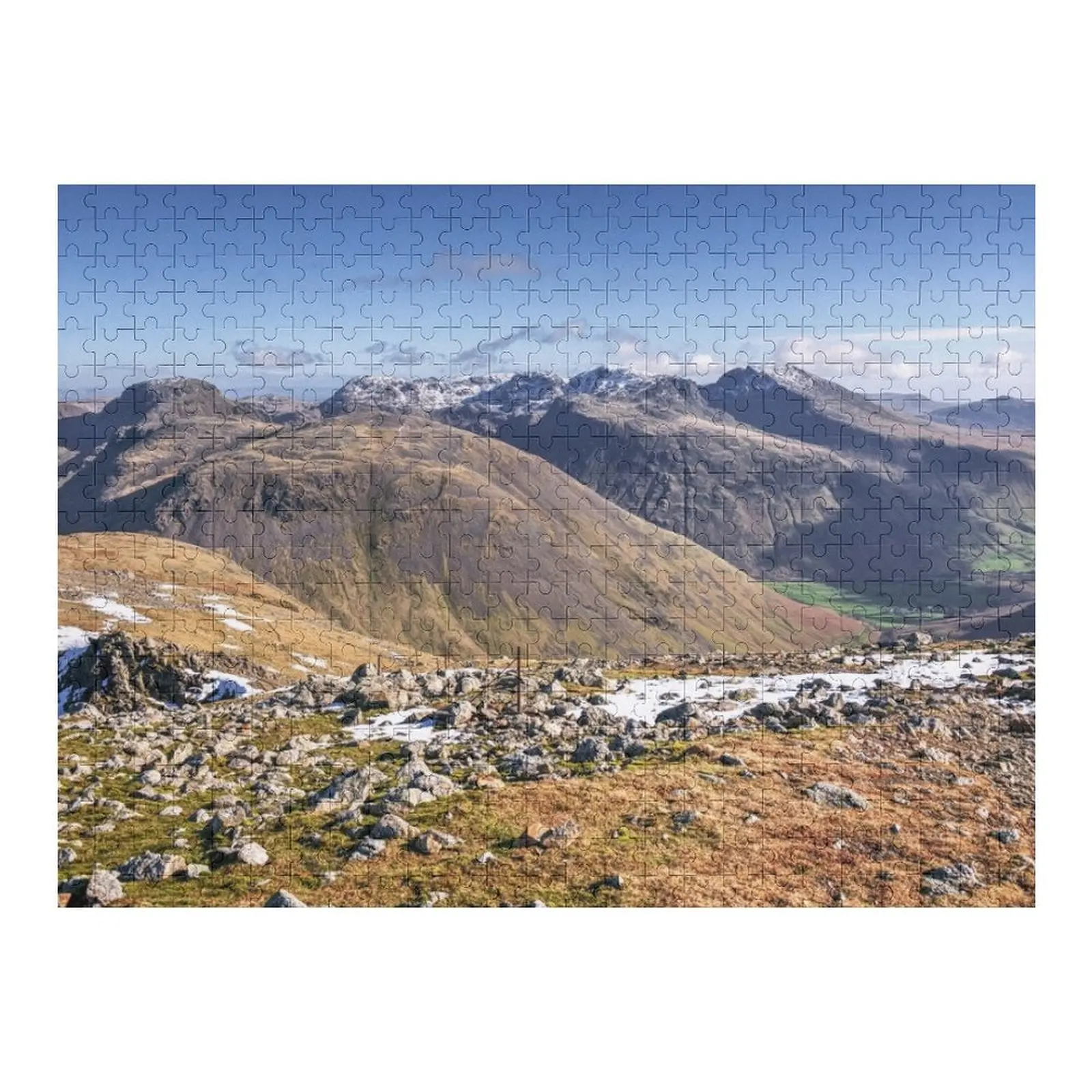 

Great Gable & The Scafell Range From Pillar Jigsaw Puzzle With Personalized Photo Personalised Jigsaw Name Wooden Toy Puzzle