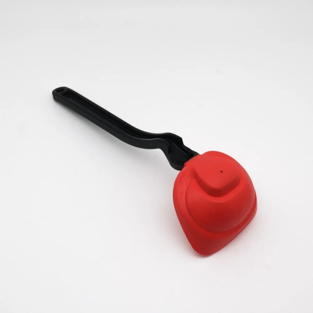 Multifunctional Folding Flat Design Soup Spoon Anti Scalding Space-Saving Silicone Spatula Hanging Smooth Cooking Utensils Tool