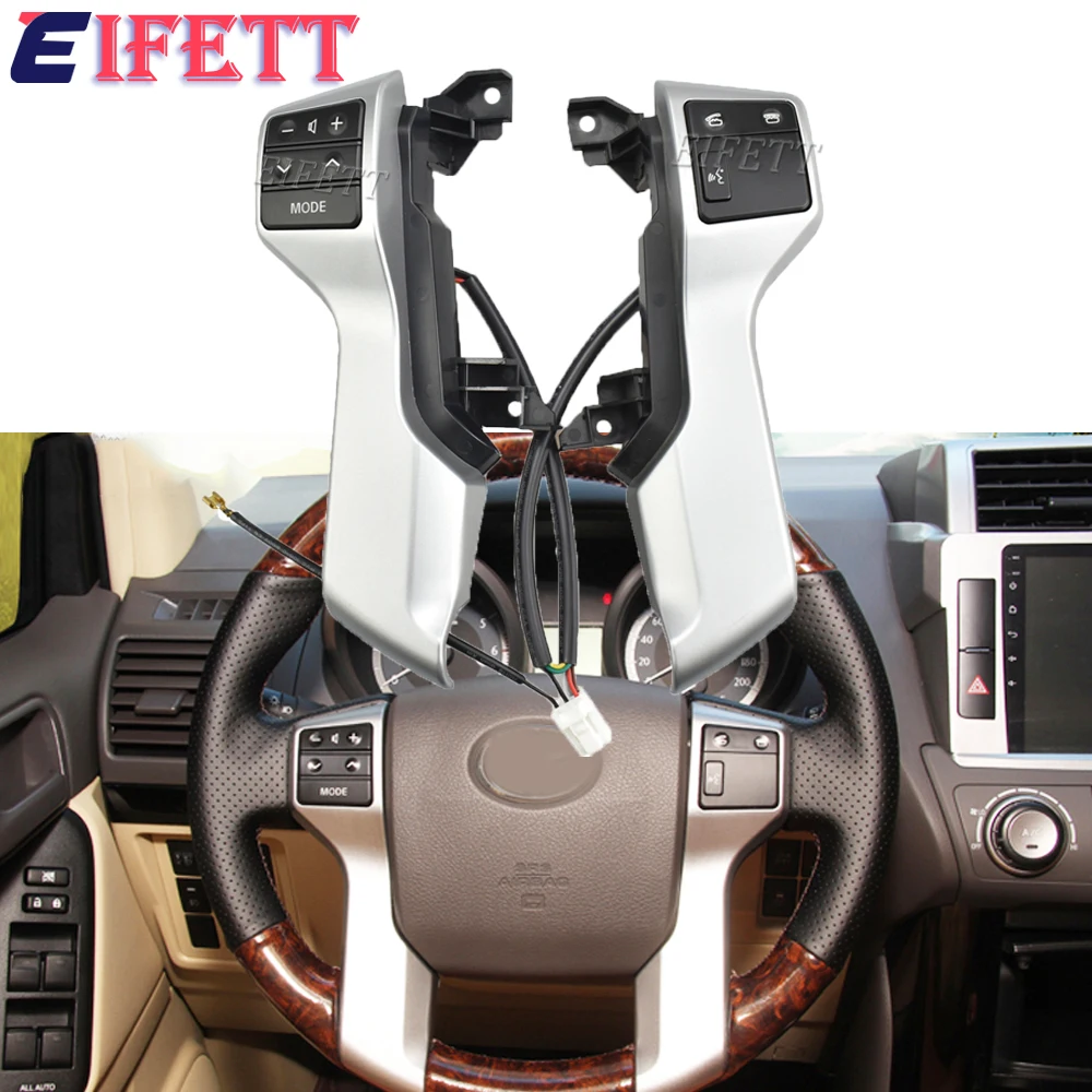 

84250-60160 Button Multifunction Steering Wheel Control Switch For Toyota Land Cruiser Prado 150 GRJ150 KDJ150 2009 2010 - 2015
