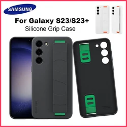 Original Silicone Grip Cover Protection Case For Samsung Galaxy S23 Plus S23+ S23 5G Grip Silicone Shockproof Cover