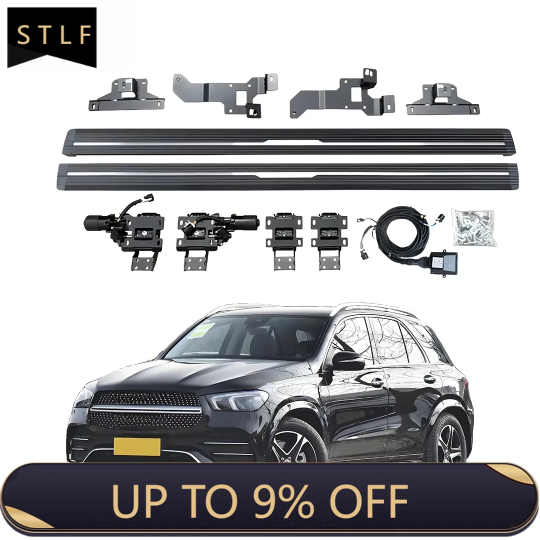 

Electric Side Step Running Board Liush Retractable Power Aluminum Alloy For Benz GLE Waterproof with Carry Bag