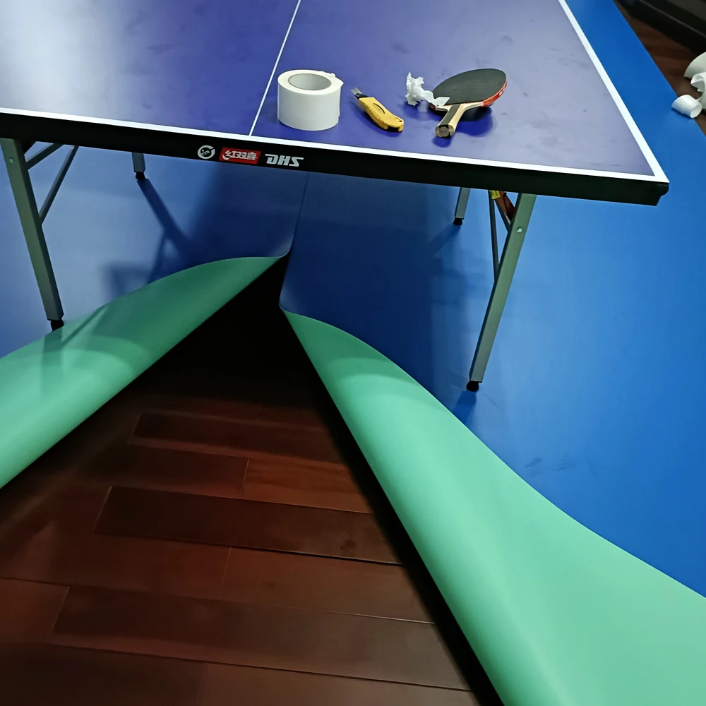 Beable 4.5mm PVC Flooring Table Tennis Court Multi Sports Surface Vinyl Sports Flooring Include Shipping Cost