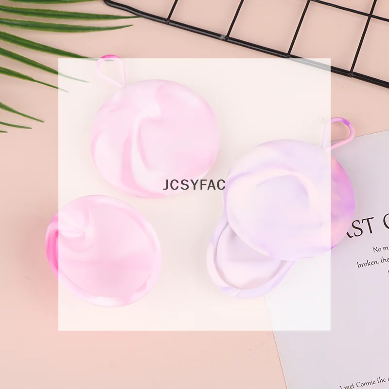 Menstrual Disc Flat-fit Design Women Health Care Feminine Hygiene Silicone Menstrual Cup Period Menstrual Collector Extra-Thin